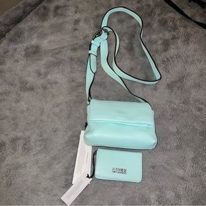 Aimee Kestenberg Preston Mini Crossbody Mint and Card Case